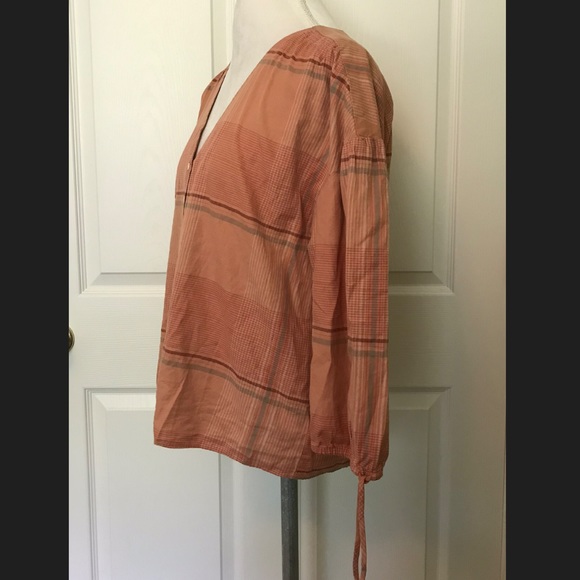 Madewell Plaid Button Down Top - Picture 2 of 8